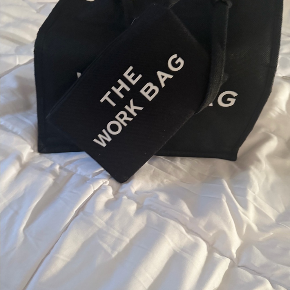 Black Tote Bag - The Work Bag - Picture 3 of 5